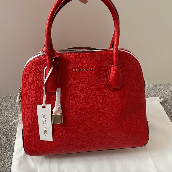 Michael Kors purse dome satchel crossbody handbag NWT - Picture 14 of 14